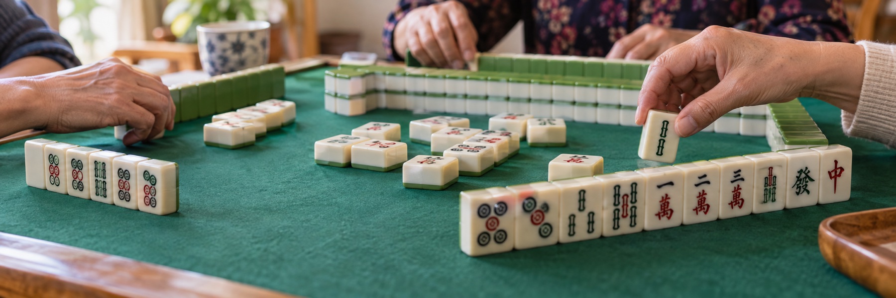 Mah Jongg Club, 1P-4P, Hunt Center