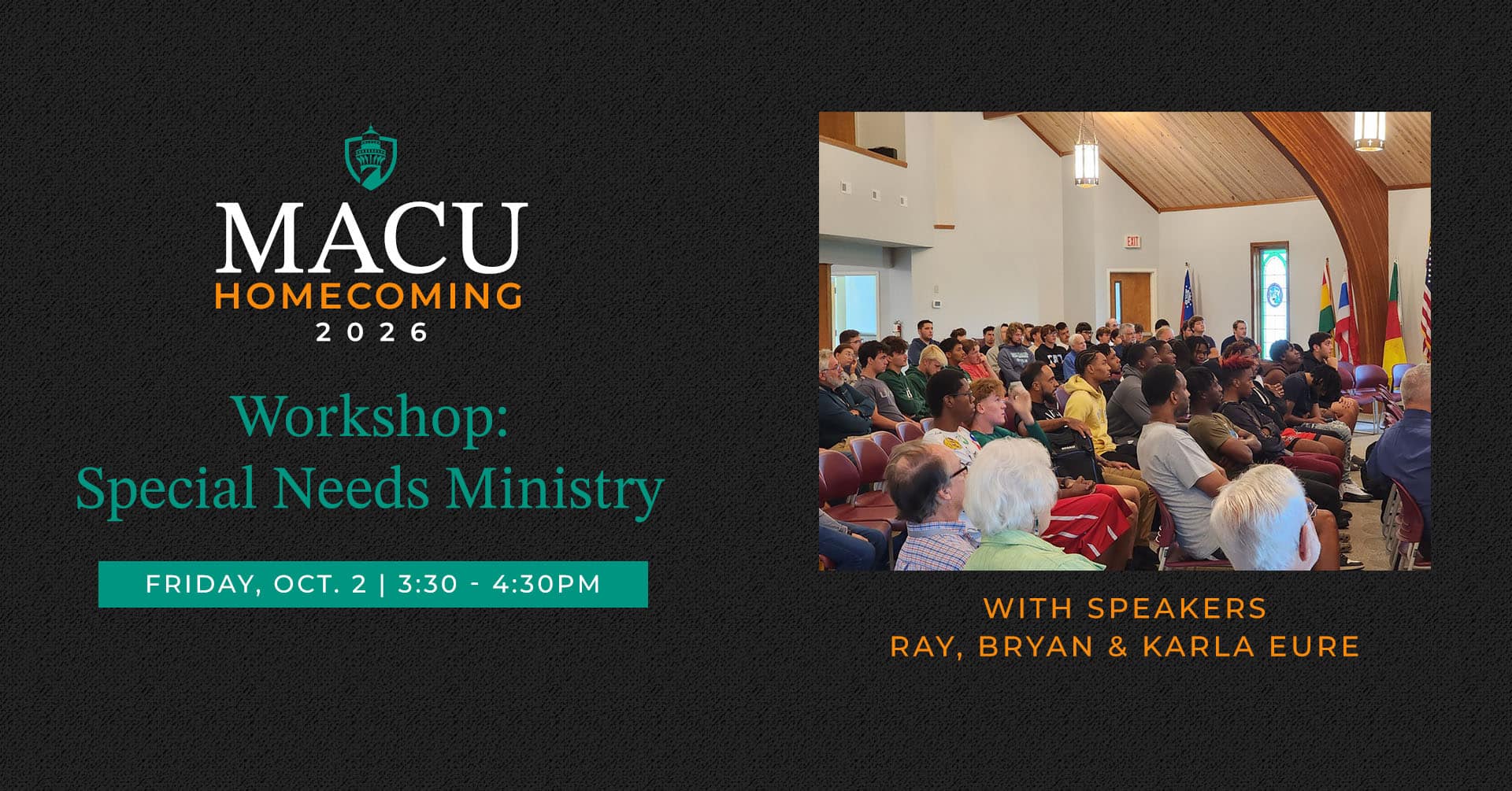 Homecoming Workshop: Special Needs Ministry