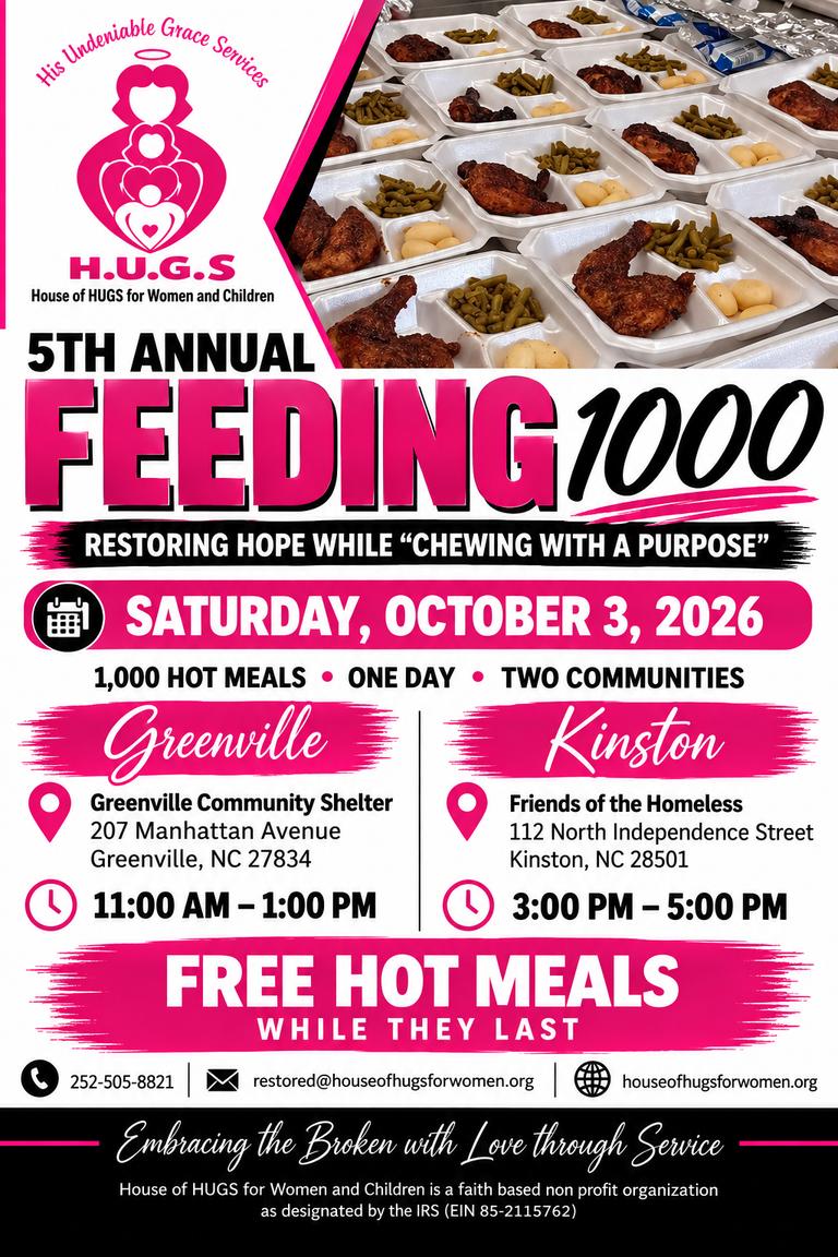 House of HUGS 5th Annual Feeding1000 Initiative