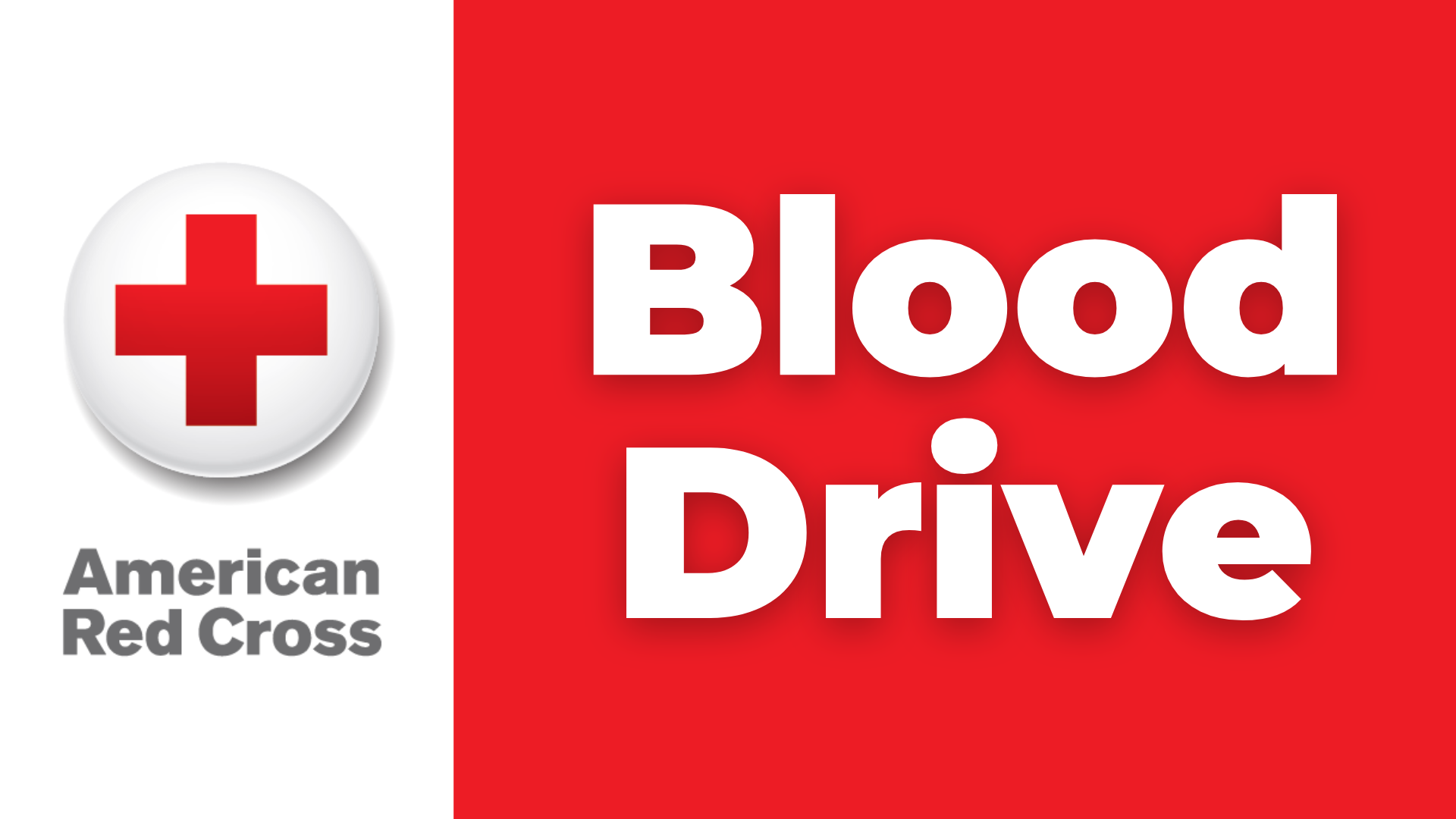 American Red Cross Blood Drive - Main