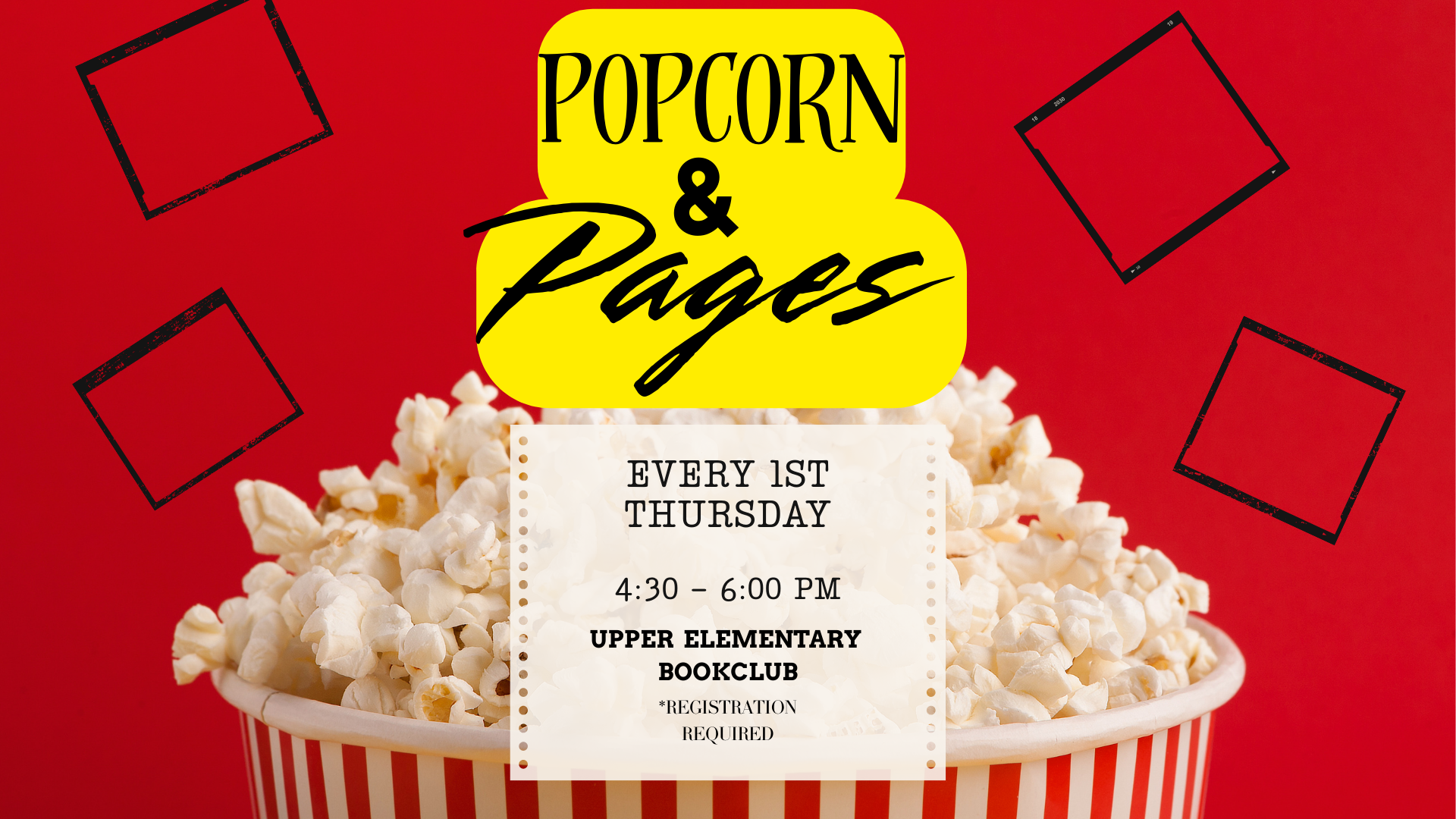 Popcorn and Pages - Benhaven
