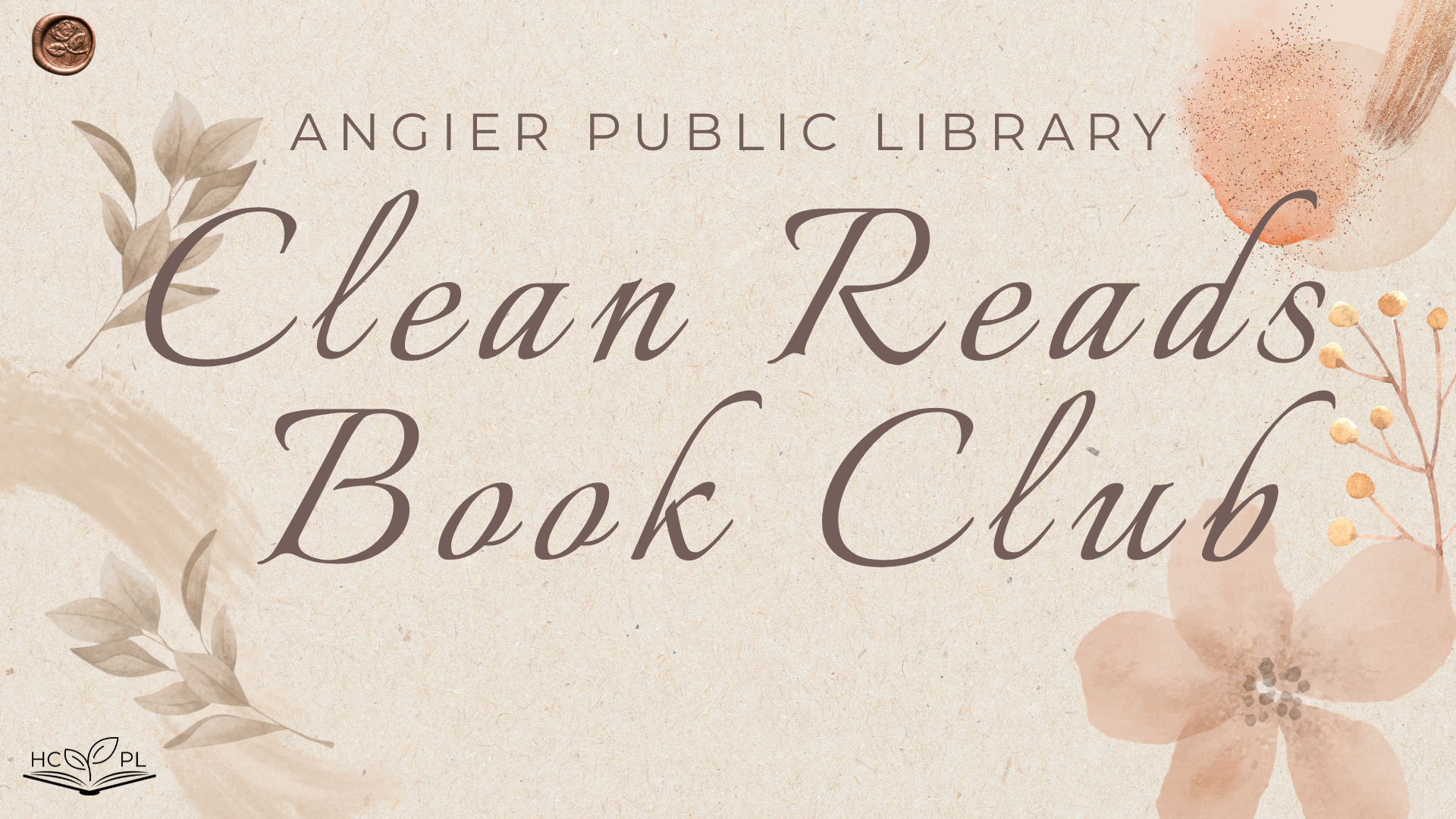 Clean Reads Book Club - Angier