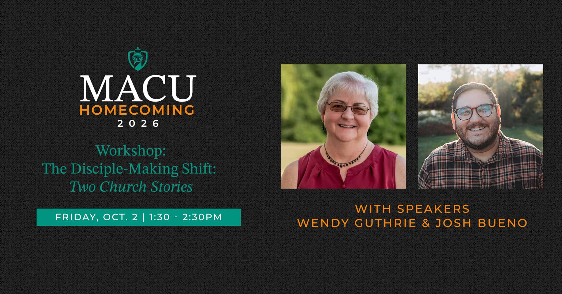 Homecoming Workshop: The Disciple-Making Shift