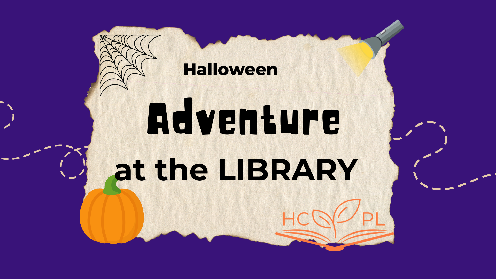 Halloween Adventure at the Library - Anderson Creek