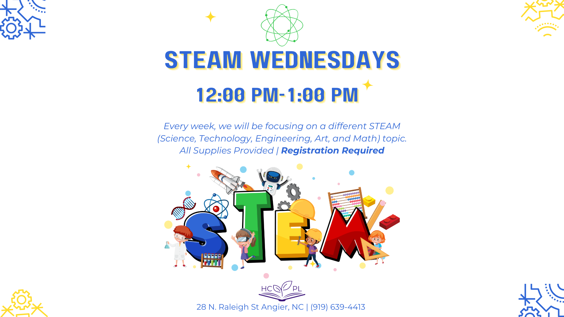 STEAM Wednesdays - Angier