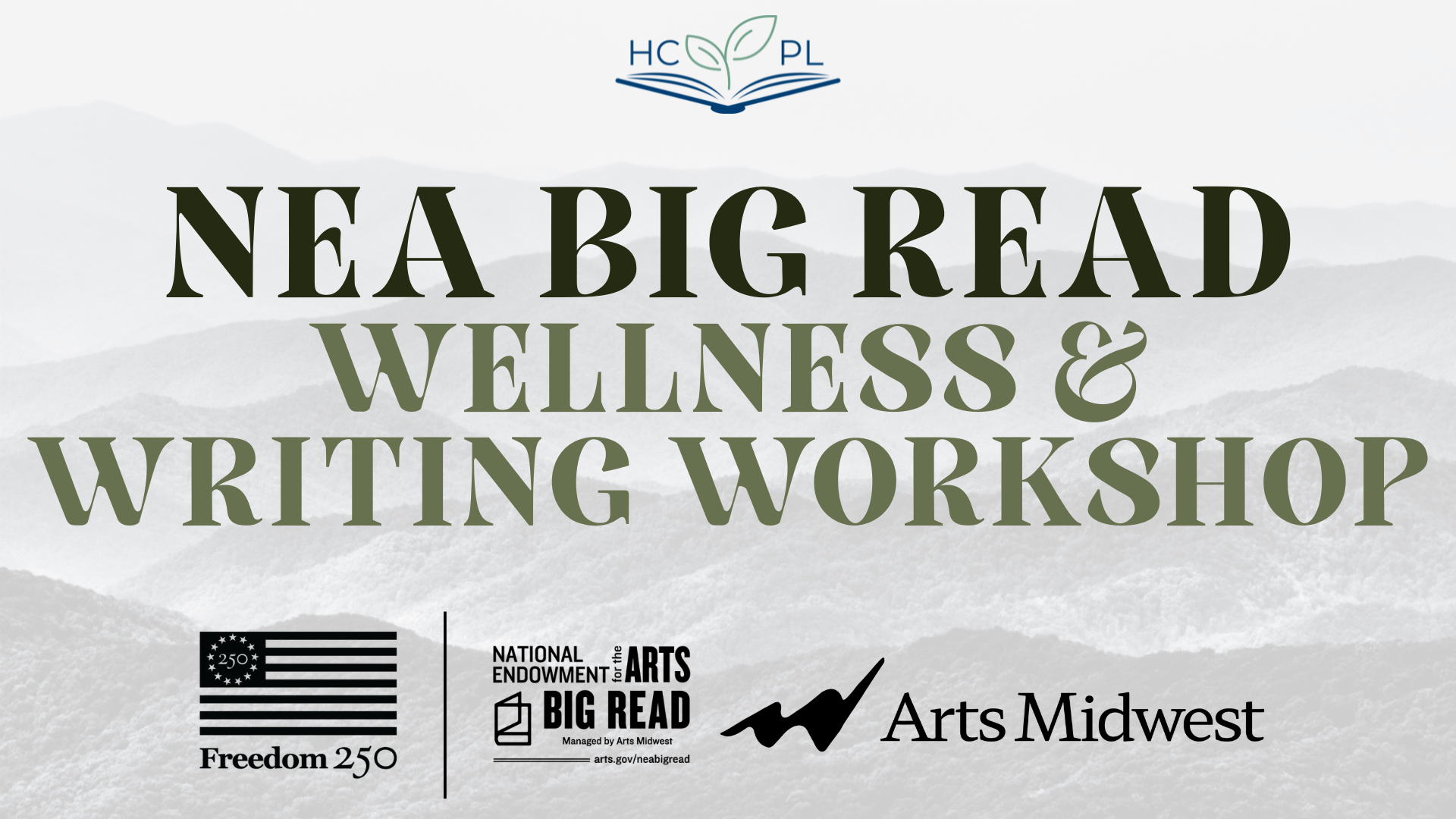 Harnett Big Read: Wellness & Writing Workshop with K.C. Farrior - Main