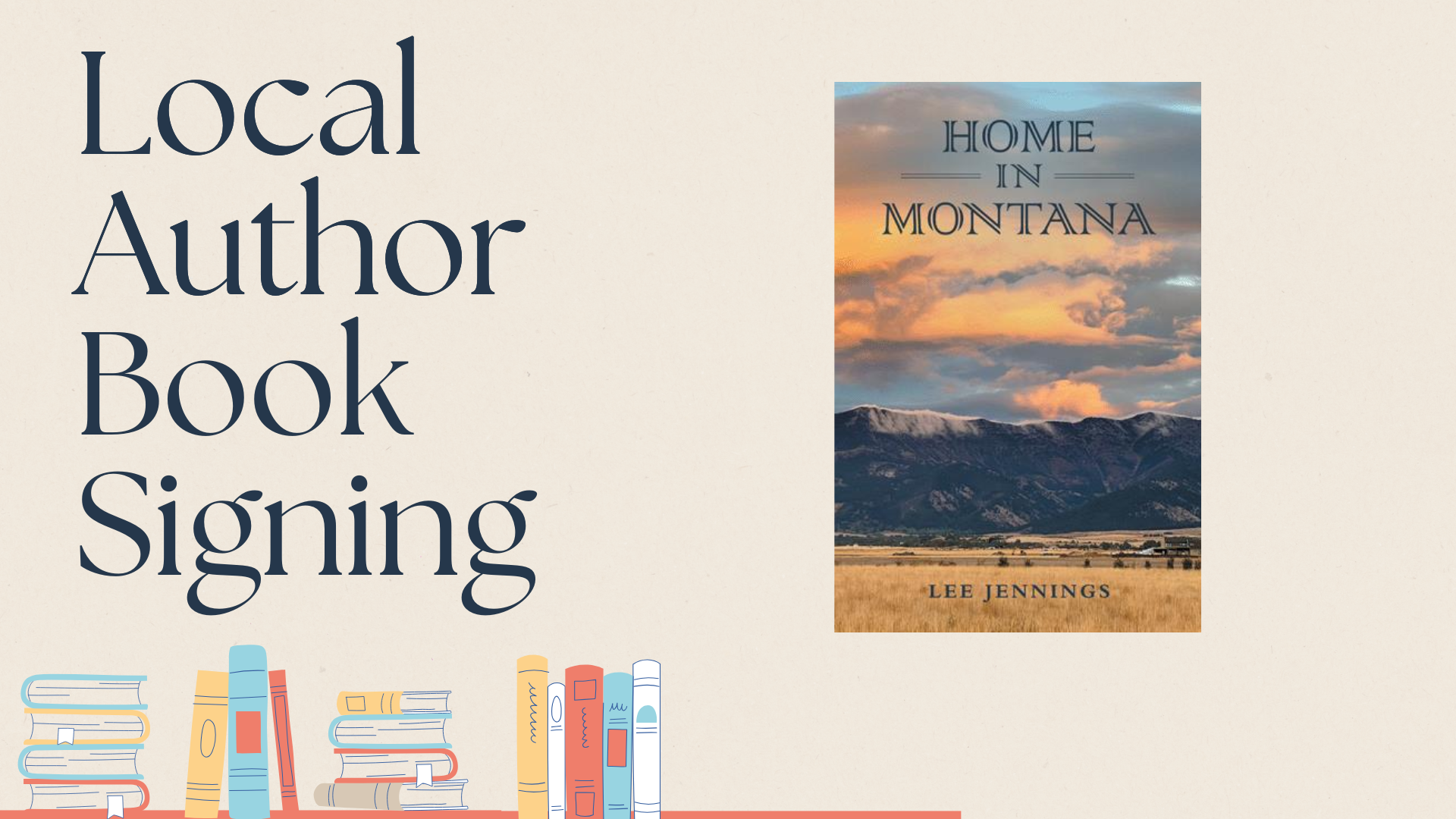 Local Author Book Signing: Lee Jennings - Main