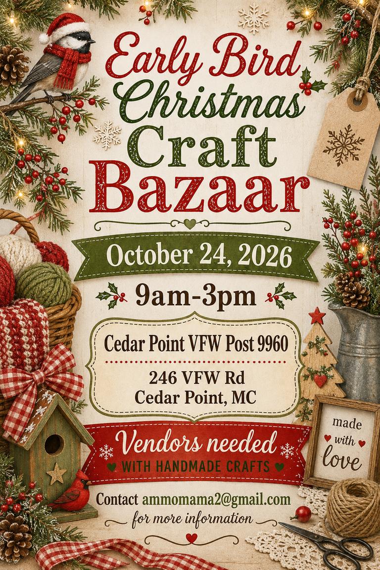 Early Bird Christmas Craft Bazaar