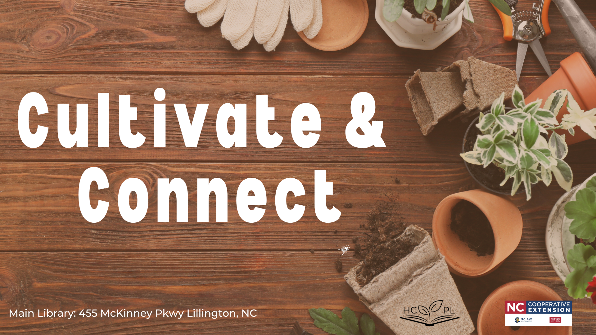 Cultivate and Connect: Gardening Workshop - Main