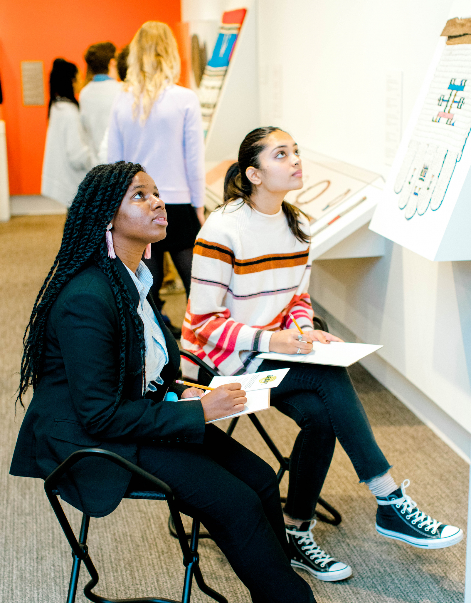 Drawing in the Galleries