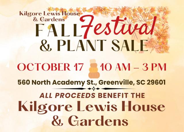 GCGC Fall Festival & Plant Sale