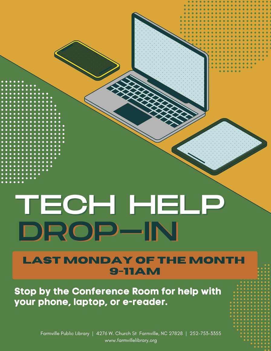 October Tech Help Drop-In