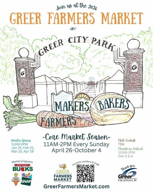 Greer Farmers Market Core Market Series