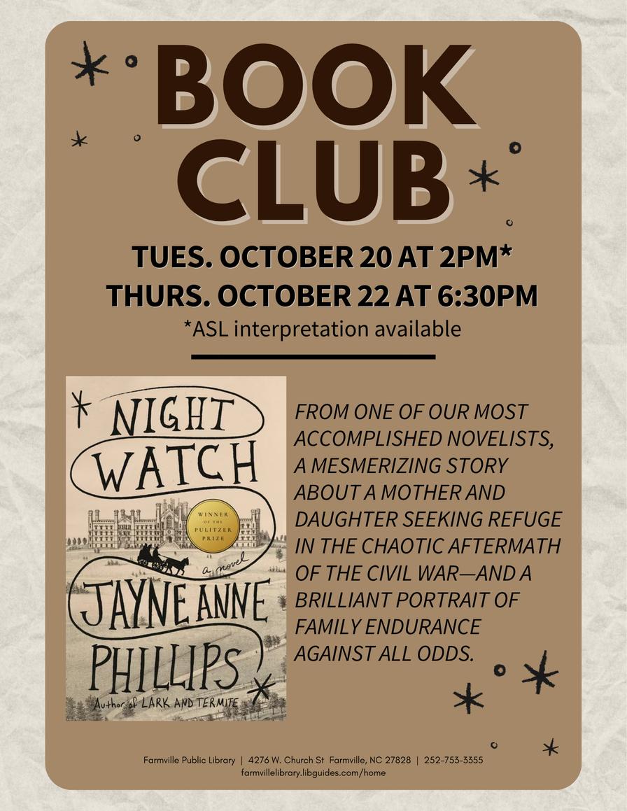 October Book Club