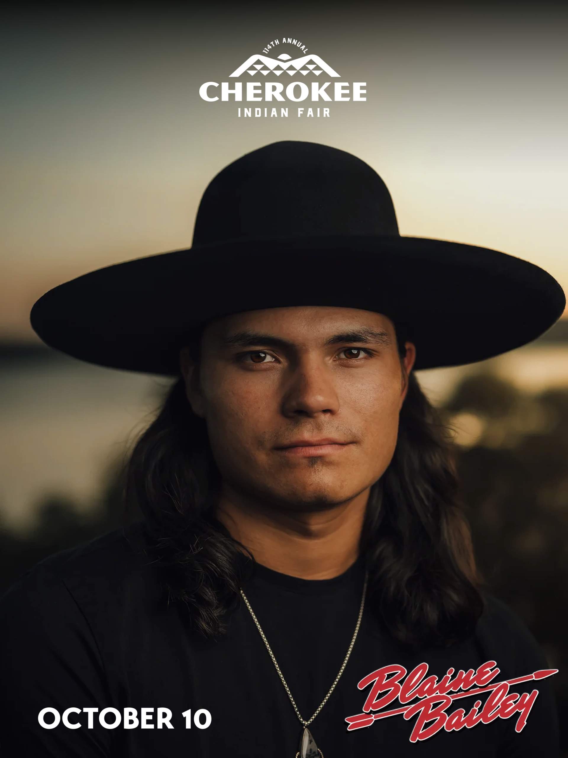 Blaine Bailey Opens for Dylan Scott for the 114th Cherokee Indian Fair